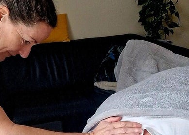 Relaxing massage session at Wilmslow Avenue, Woodbridge, England, GB.