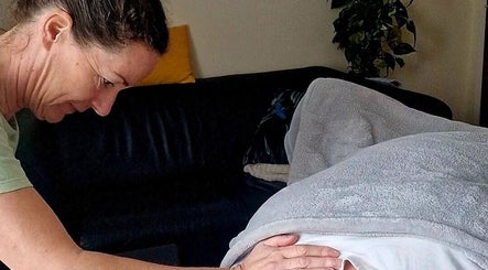 Relaxing massage session at Wilmslow Avenue, Woodbridge, England, GB.