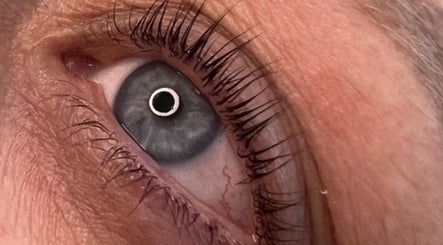 Detailed eye showcasing lash work at The Nail and Beauty Lounge, Weston-super-mare, GB.