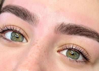 Perfectly shaped eyebrows at Faces by Holly Eastwood, Morecambe, England, GB for a flawless look.