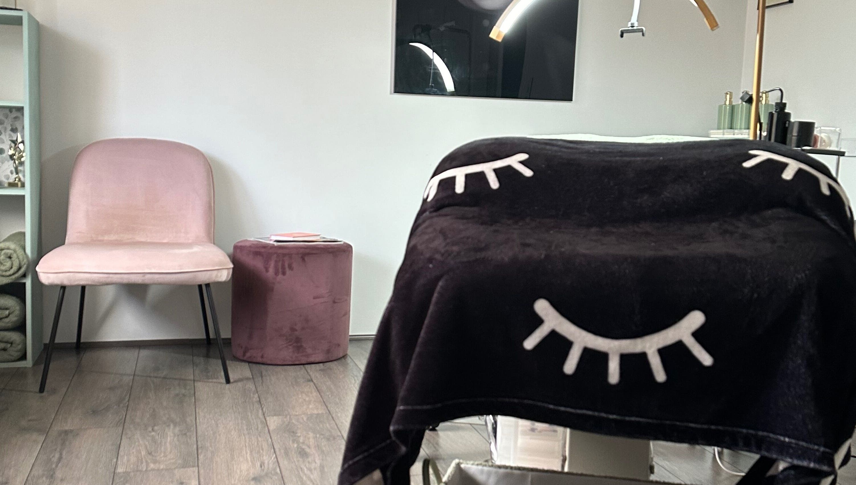 Inviting space at Kitty Meow Wax & Brow, Meadow Springs, Western Australia, AU with plush chair and decor.