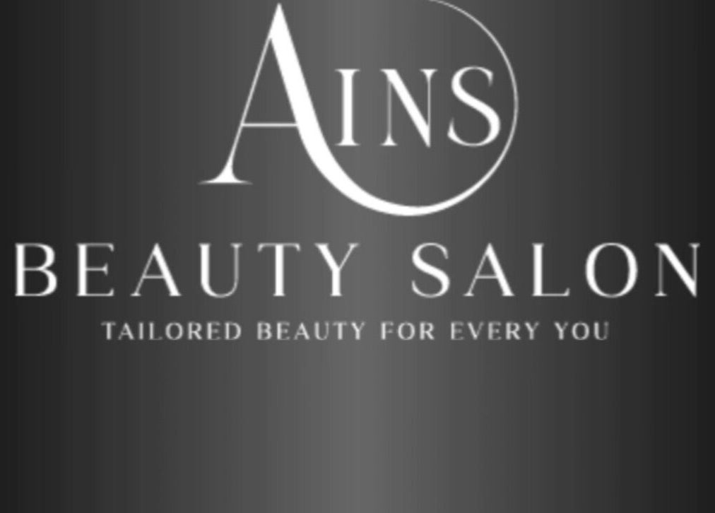 Logo of Ains Beauty and Advanced Aesthetics in Reigate, England, GB, highlighting tailored beauty services.