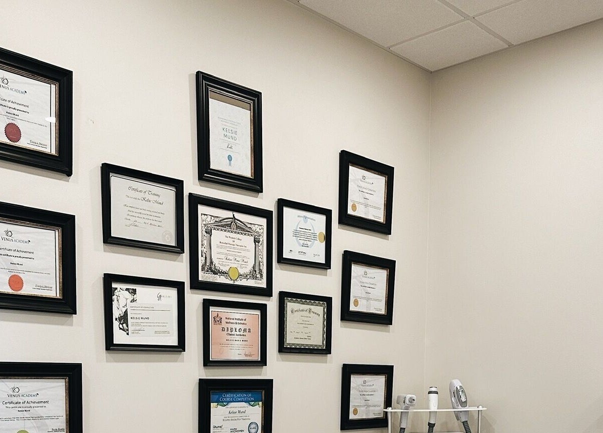Certifications at Skin Deep Medical Aesthetics in Carlyle, Saskatchewan, CA showcase expertise.