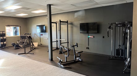 State-of-the-art gym equipment at TNT Personal Training Studio in Duluth, Georgia, US.