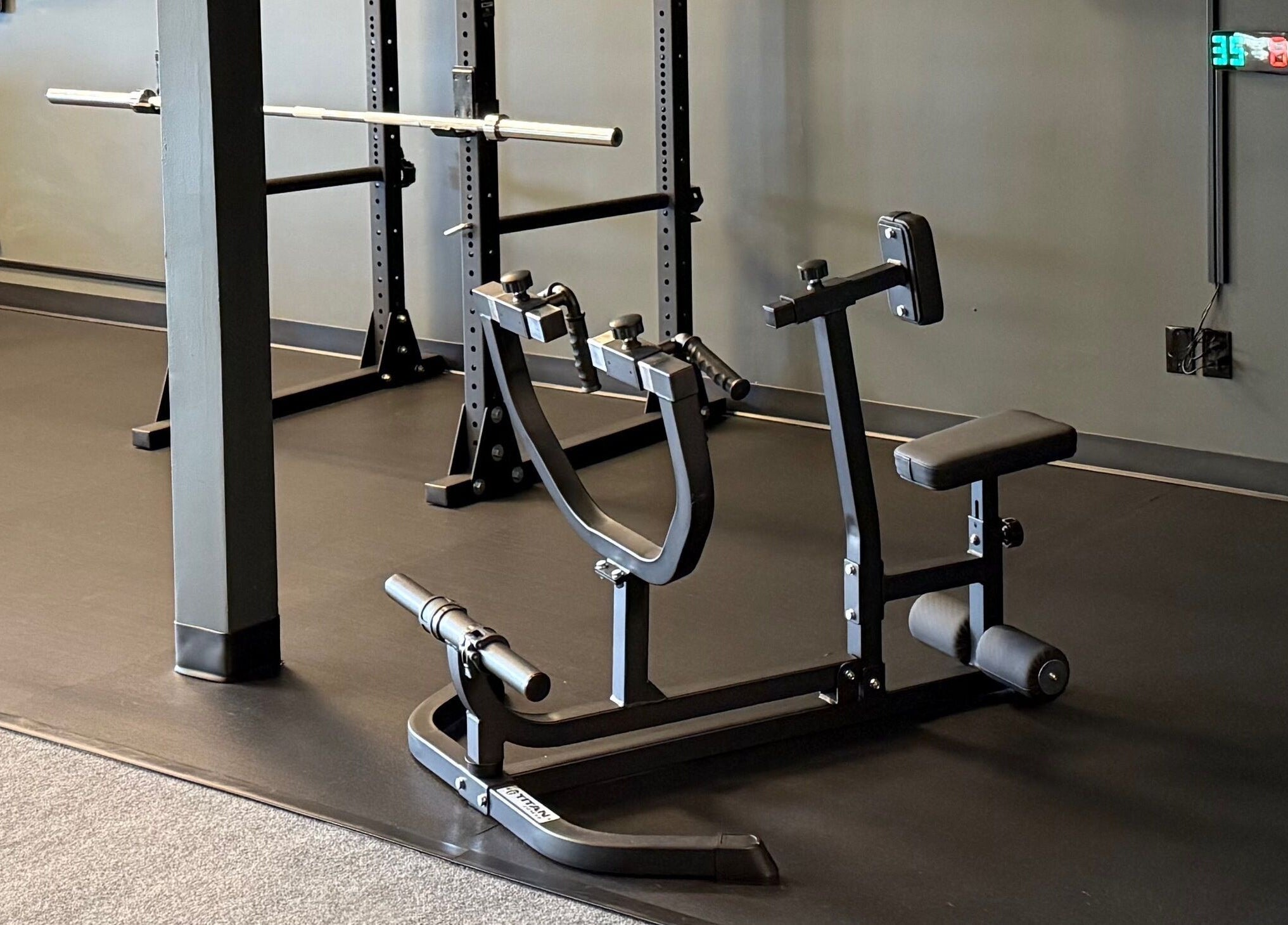 State-of-the-art gym equipment at TNT Personal Training Studio in Duluth, Georgia, US.