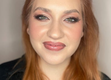 Close-up of a makeup look by INSKA Make Up Artist in Edinburgh, Scotland, GB showcasing flawless application.