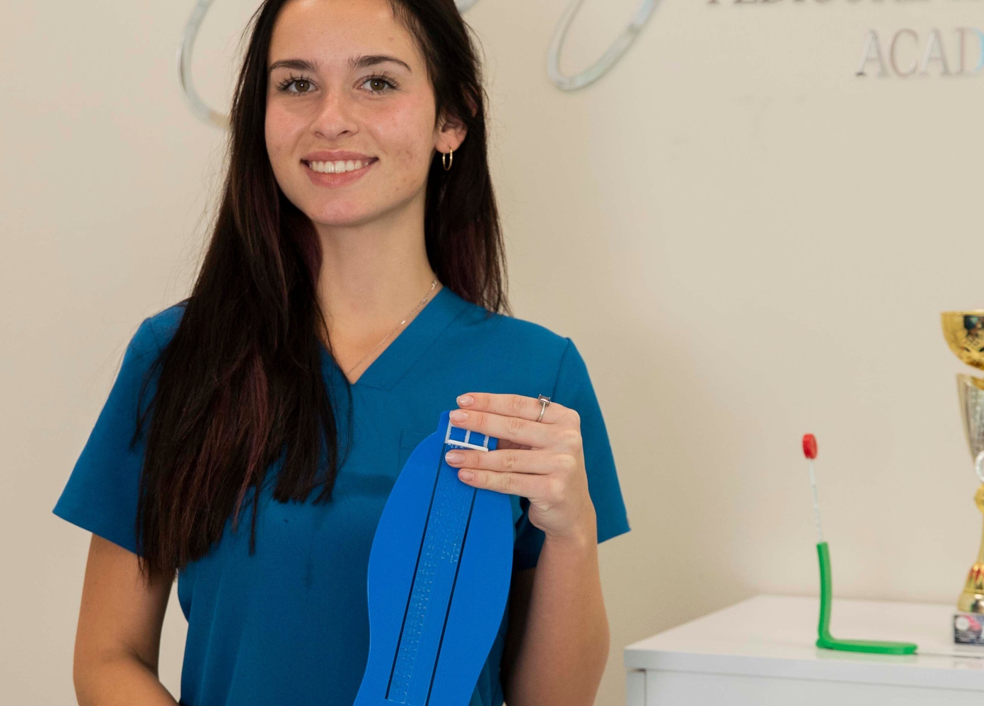 Professional at Djulia - Терапевтичен педикюр by Daniela Pavlova, Sofia, Sofia City Province, BG, holding an award.