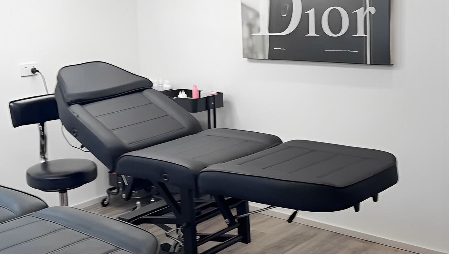 Relaxing treatment room at Allura Lash Beauty Bar, Payneham South, South Australia, AU featuring a comfortable treatment bed.