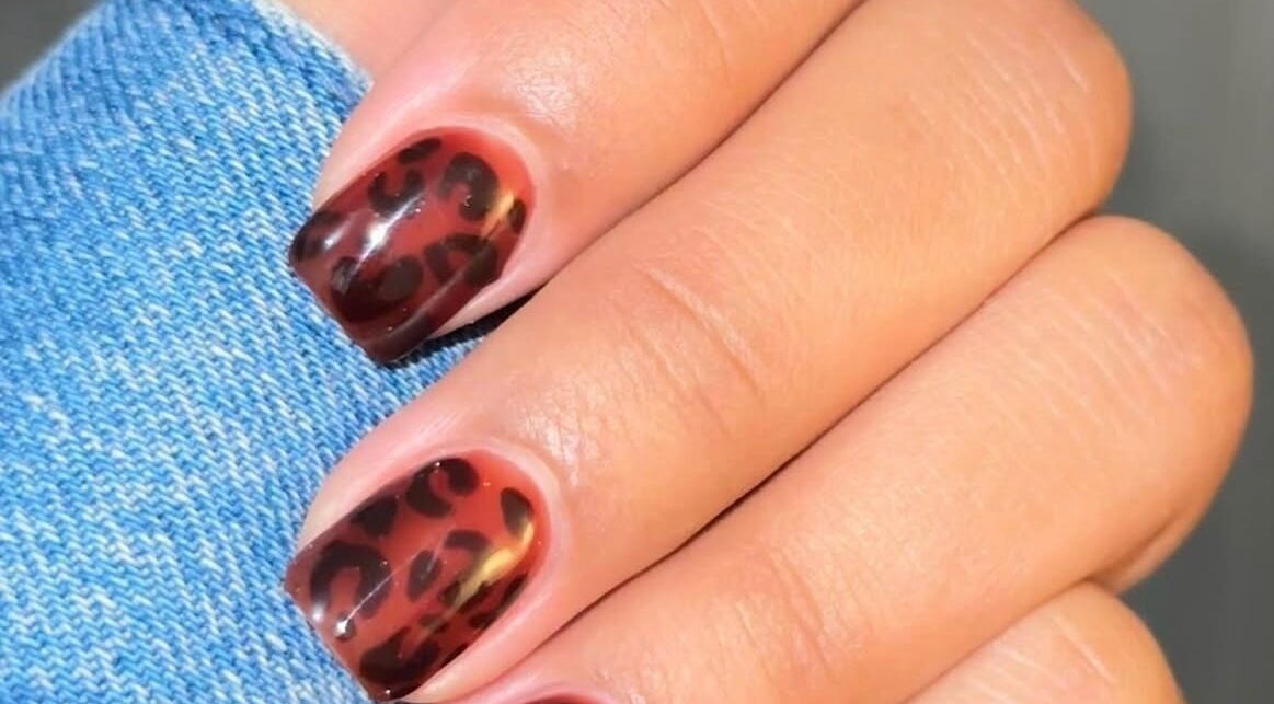 Manicura de uñas con diseño felino en Castle Nails Studio, Santo Domingo, Distrito Nacional, DO.