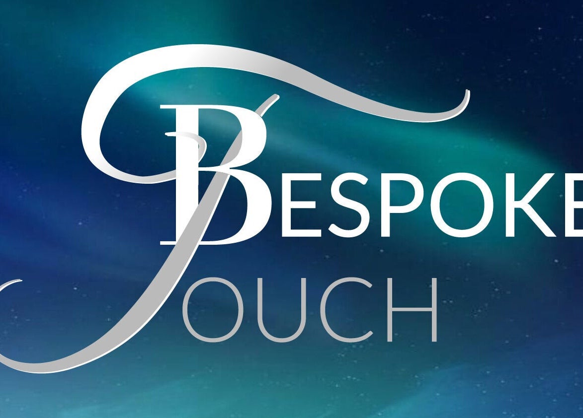 Bespoke Touch logo against a serene blue background, located in Centurion, Gauteng, ZA.