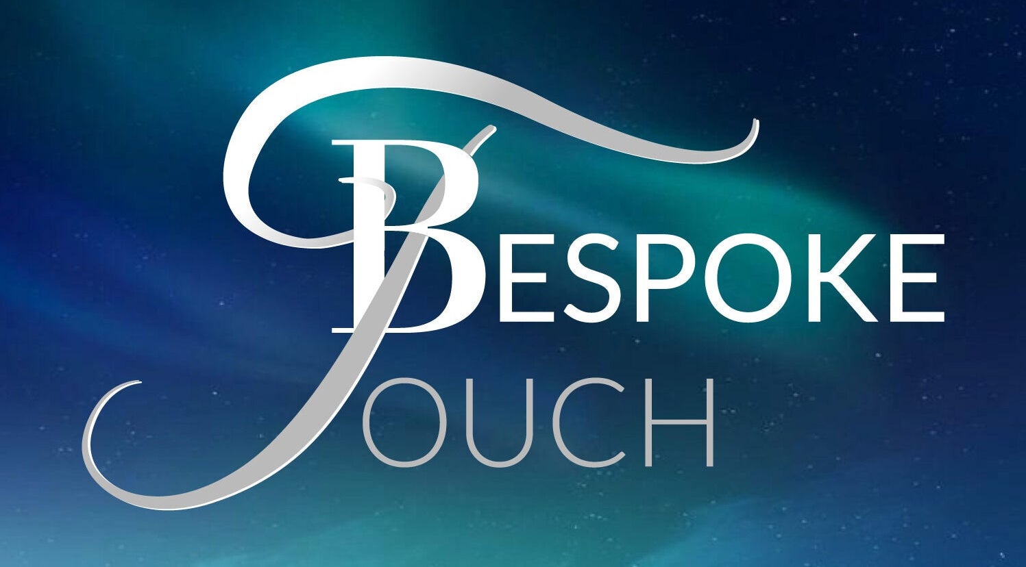 Bespoke Touch logo against a serene blue background, located in Centurion, Gauteng, ZA.
