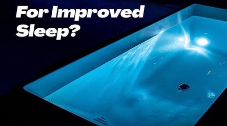 Float tank at Chesterton Mamabear Massage & Float, Chesterton, Indiana, US. Offers relaxation and improved sleep.