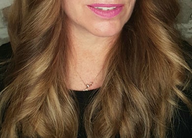 Stylish long hair glam at Massi Aldini, Paddington, New South Wales, AU.