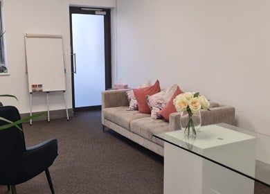 Comfortable counselling space at Nadia de Castro Counselling Practice in Midrand, Gauteng, ZA.