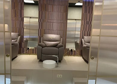 Luxurious seating at Agapi Mou Beauty World, Yerevan, Yerevan, AM, offering relaxation and comfort.