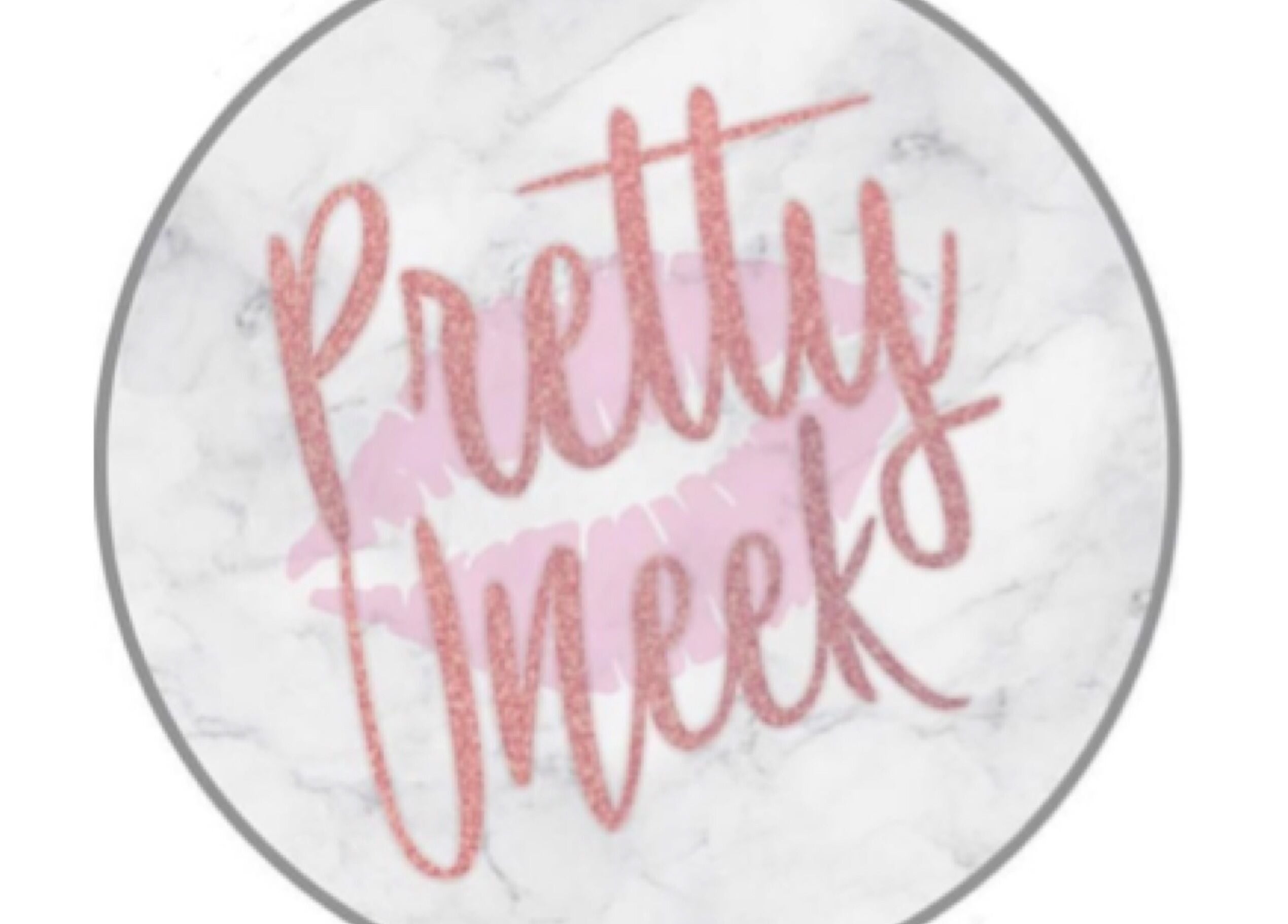 Pretty Uneek logo with marble background, located in Worthing, England, GB.