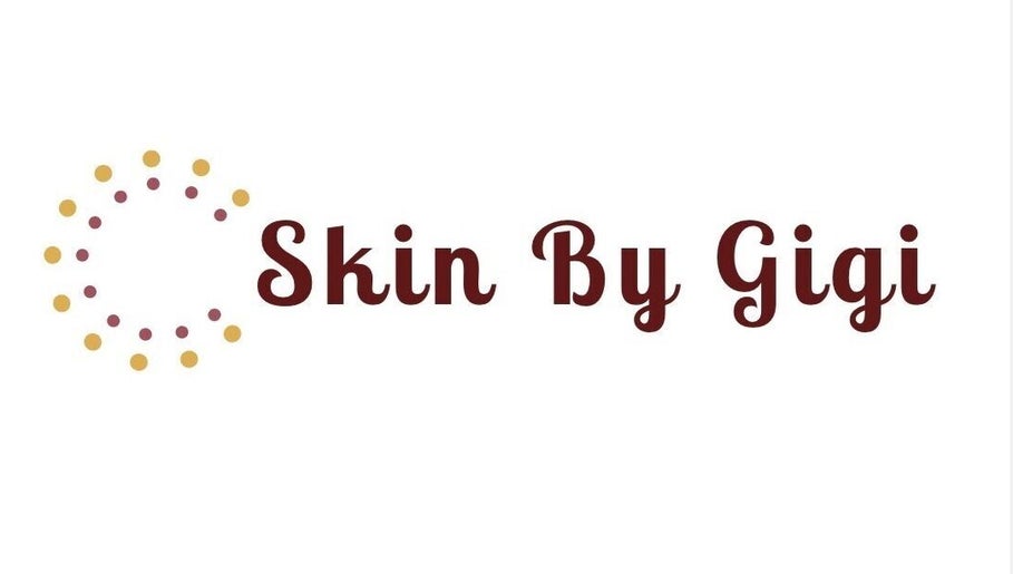 Skin by Gigi logo with circular dot design, Parma Heights, Ohio, US.