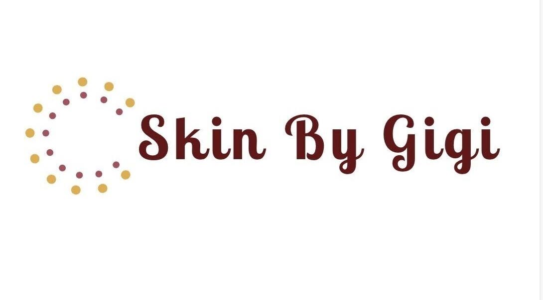 Skin by Gigi logo with circular dot design, Parma Heights, Ohio, US.