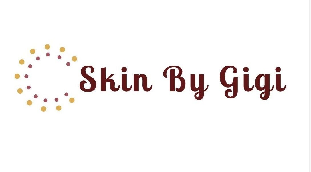 Skin by Gigi logo with circular dot design, Parma Heights, Ohio, US.