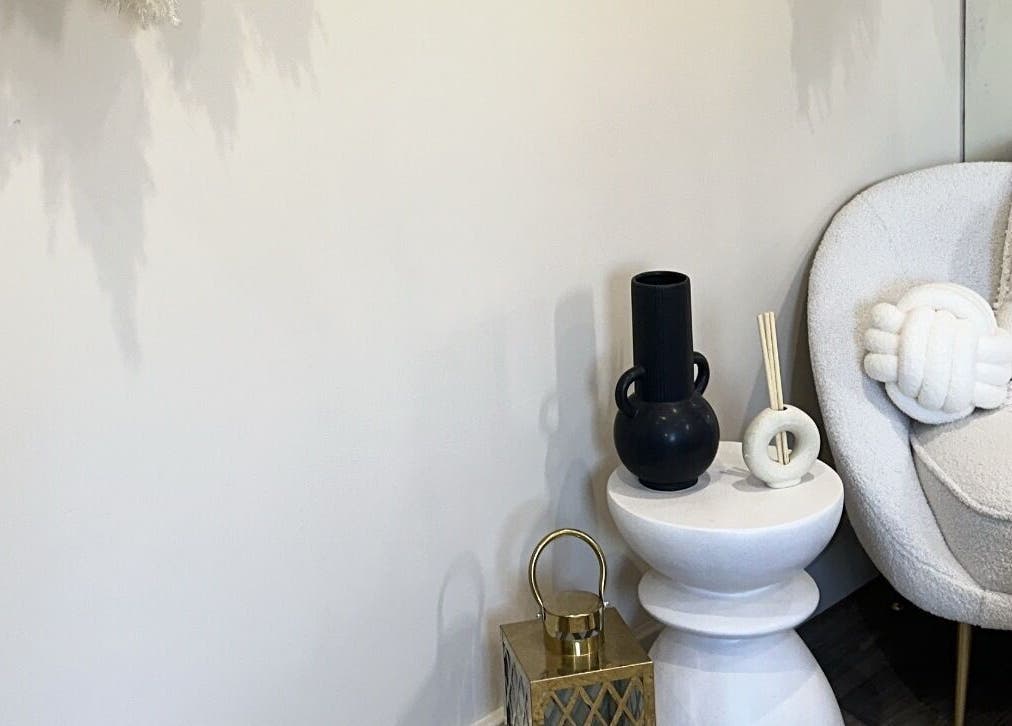 Cozy corner with elegant decor at Beauty Box By Zoe in Billingshurst, England, GB.