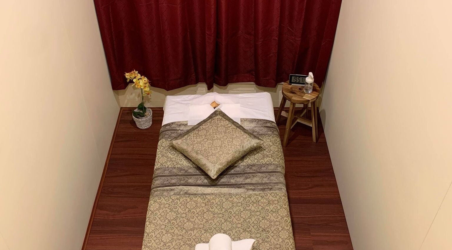 Peaceful massage space at Freo Thai Massage in Fremantle, Western Australia, AU.