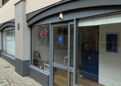 Entrance of Freo Thai Massage in Fremantle, Western Australia, AU with open sign visible.