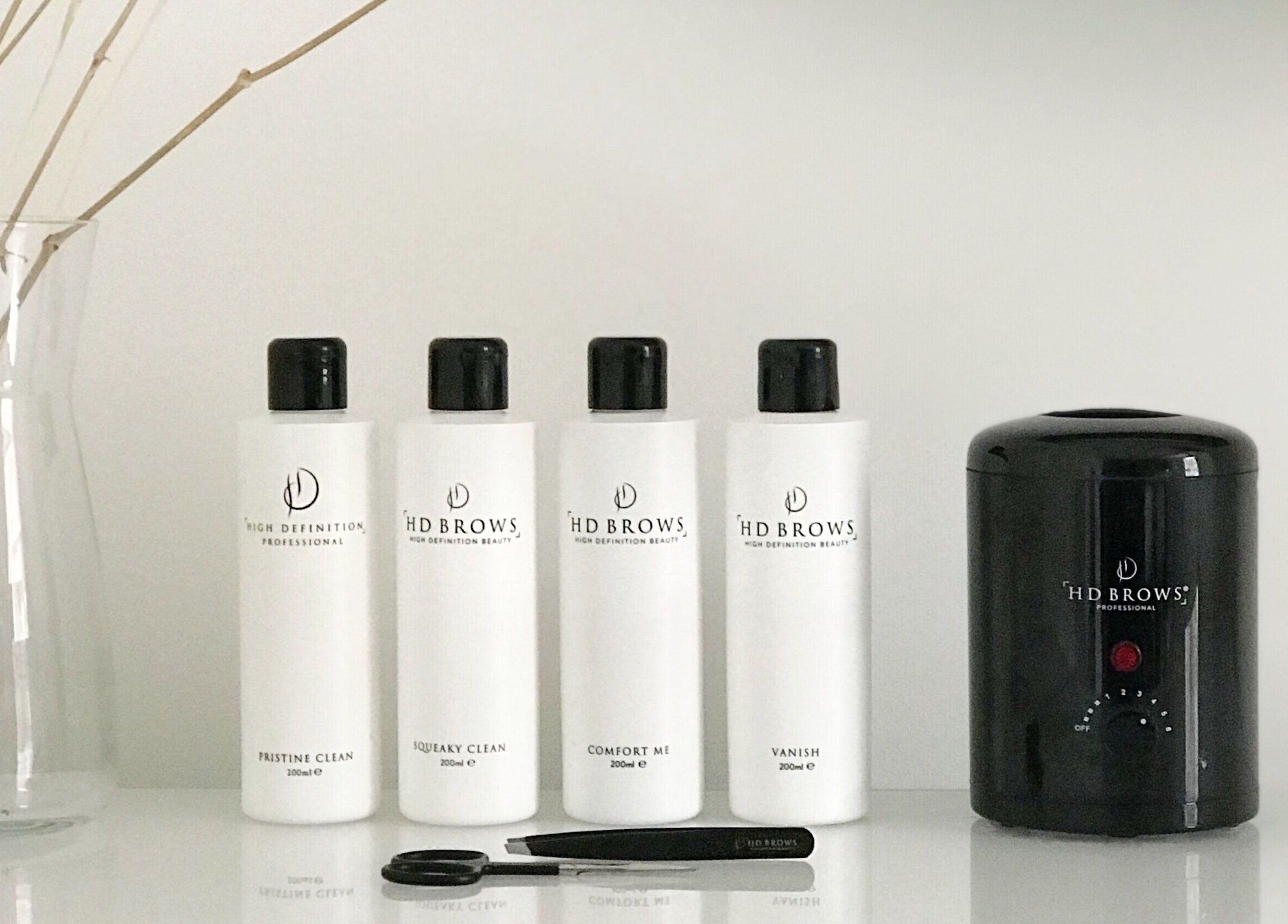 HD Brows products at The Brow Project in Sheffield, England, GB. High-quality brow care essentials.