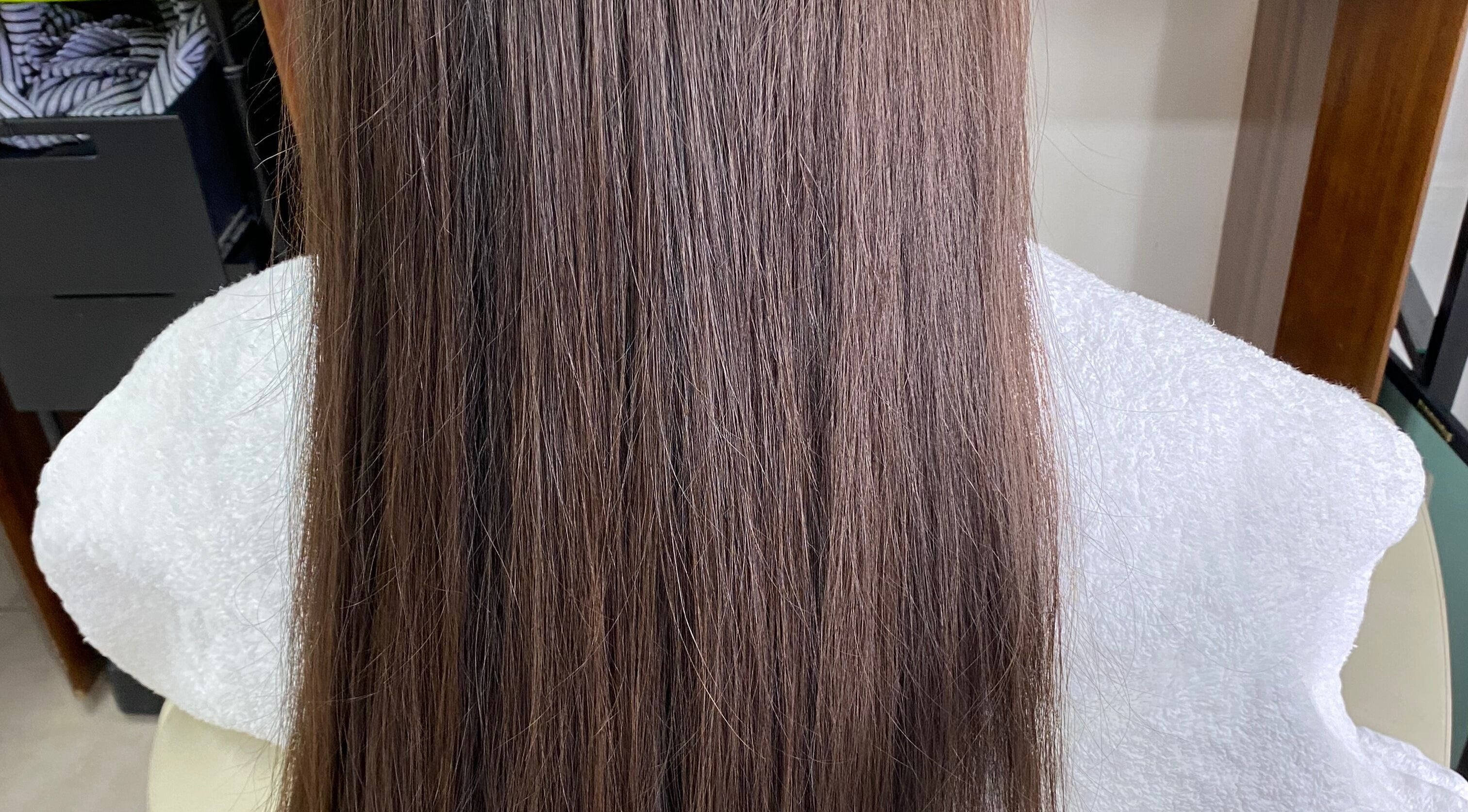 Cabello largo y brillante en BELZARO SALÓN STUDIO, Querétaro, Guanajuato, MX.