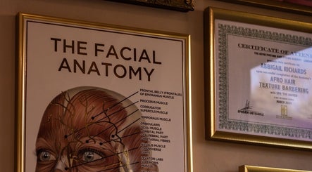 Certification and facial anatomy at Abbigail Richards Hair, Makeup & Aesthetics, Reading, England, GB.