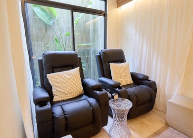 Comfortable massage chairs at Siam Tara Thai Massage On Transvaal Avenue, Double Bay, New South Wales, AU.