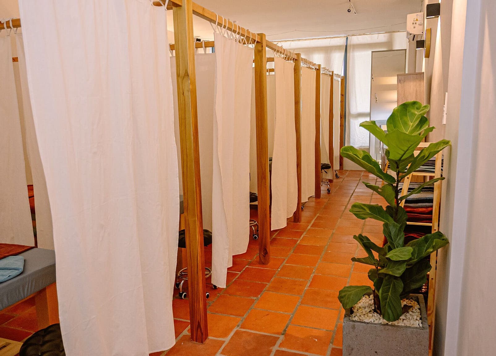 Private treatment spaces at The Spa&Aodai, Hồ Chí Minh, Hồ Chí Minh, VN, offering a calm, relaxing ambiance.