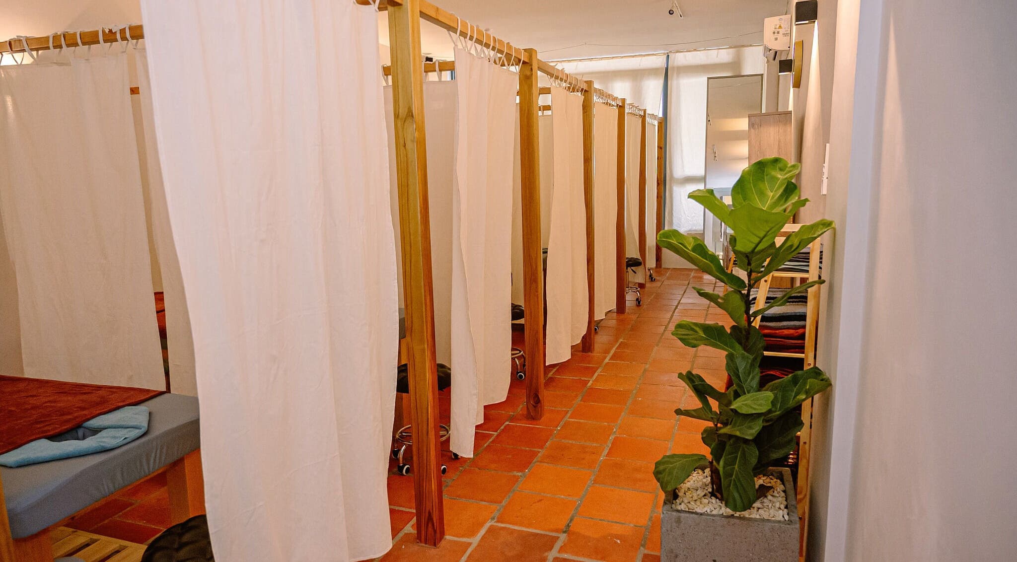 Private treatment spaces at The Spa&Aodai, Hồ Chí Minh, Hồ Chí Minh, VN, offering a calm, relaxing ambiance.