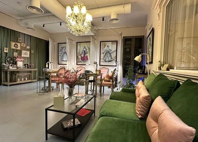Elegant interior of Four Branches Spa Beauty, Riyadh. Features plush seating and chic decor, Riyadh Province, SA.