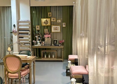 Chic interior view of Four Branches Spa Beauty, Riyadh, Riyadh Province, SA, featuring elegant decor and seating.