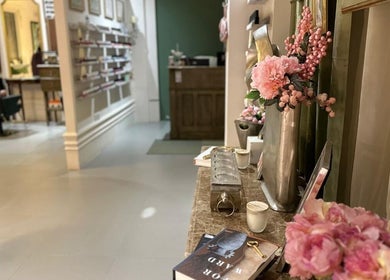 Four Branches Spa Beauty's elegant interior in Riyadh, Riyadh Province, SA with floral decor and cozy atmosphere.