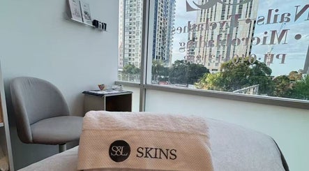S&L Skins Beauty spa interior with a serene view in Sydney, New South Wales, AU.