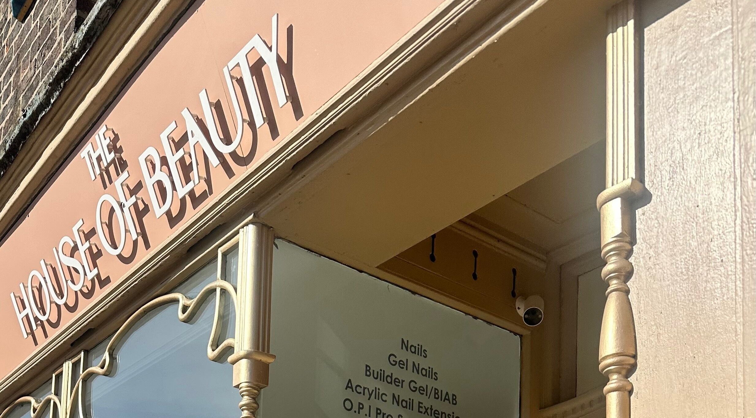 The House of Beauty, Crowle entrance, showcasing its elegant facade in Crowle, England, GB.