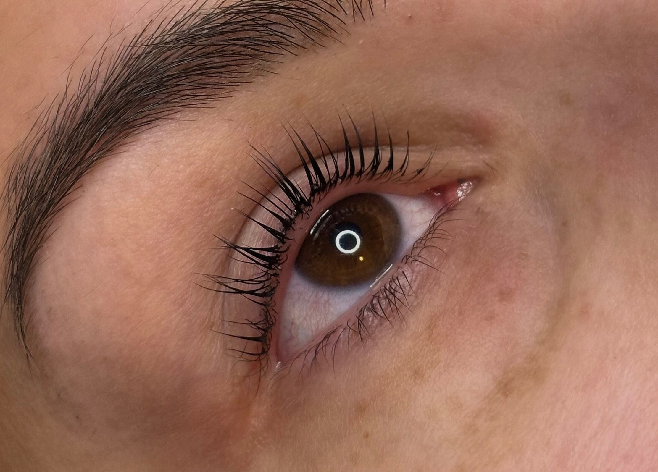 Close-up of eye showcasing eyelash beauty at By Elisha May, Pentre, Llanrhaeadr-yng-nghinmeirch, Cymru, GB.