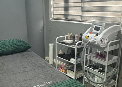 Tranquil laser treatment room at Laser Erase - Pretoria East, Pretoria, Gauteng, ZA, with modern equipment.