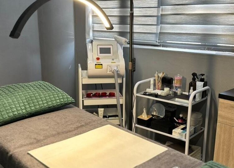 Treatment room at Laser Erase - Pretoria East, showcasing modern equipment in Pretoria, Gauteng, ZA.