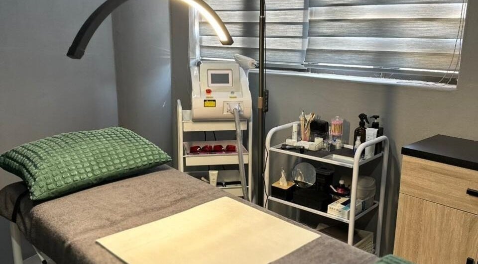 Treatment room at Laser Erase - Pretoria East, showcasing modern equipment in Pretoria, Gauteng, ZA.