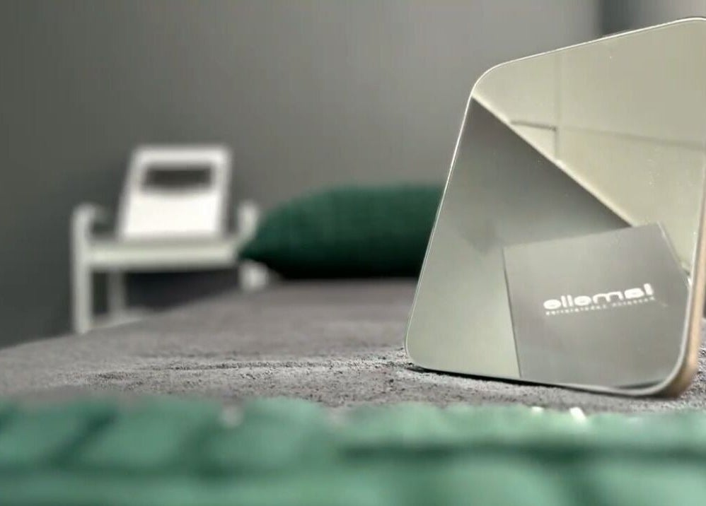 Elegant treatment room at Laser Erase - Pretoria East, Pretoria, Gauteng, ZA, featuring a stylish mirror.