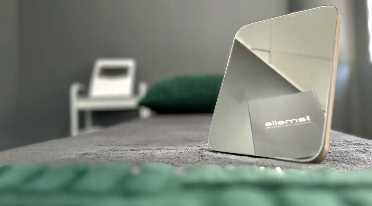 Elegant treatment room at Laser Erase - Pretoria East, Pretoria, Gauteng, ZA, featuring a stylish mirror.