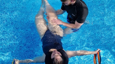 Hydrotherapy session at The Pool @ Aspire, Stanmore, England, GB offers relaxation and wellness benefits.