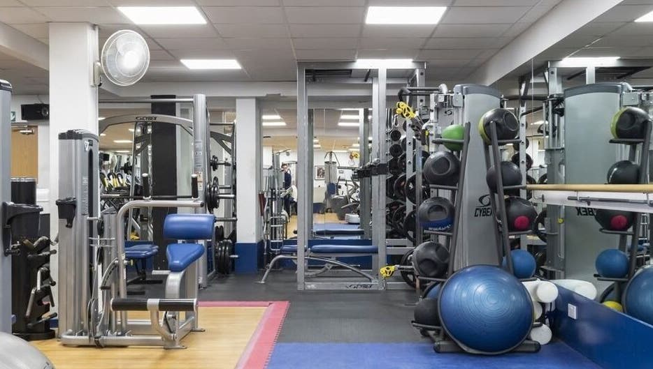 Modern gym equipment at Aquatic Therapeutics in The Gym, Stanmore, England, GB for fitness enthusiasts.