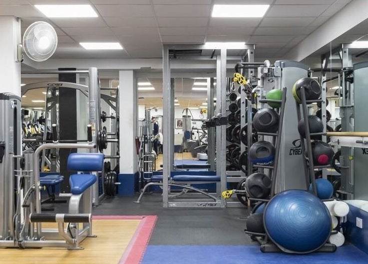 Modern gym equipment at Aquatic Therapeutics in The Gym, Stanmore, England, GB for fitness enthusiasts.