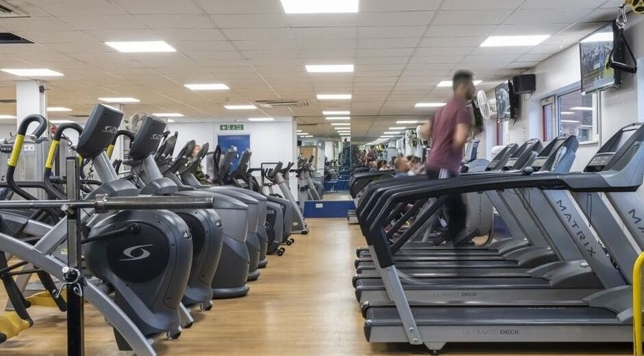 State-of-the-art fitness equipment at Aquatic Therapeutics in The Gym, Stanmore, England, GB.