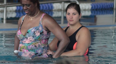 Participants enjoying aqua therapy at Aquatic Therapeutics in The Pool, Stanmore, England, GB.