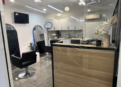 Modern salon interior at Anna Francesca hair & beauty in Campbelltown, New South Wales, AU with sleek design.