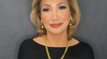 Elegant woman with makeup by Anna Francesca hair & beauty in Campbelltown, New South Wales, AU.